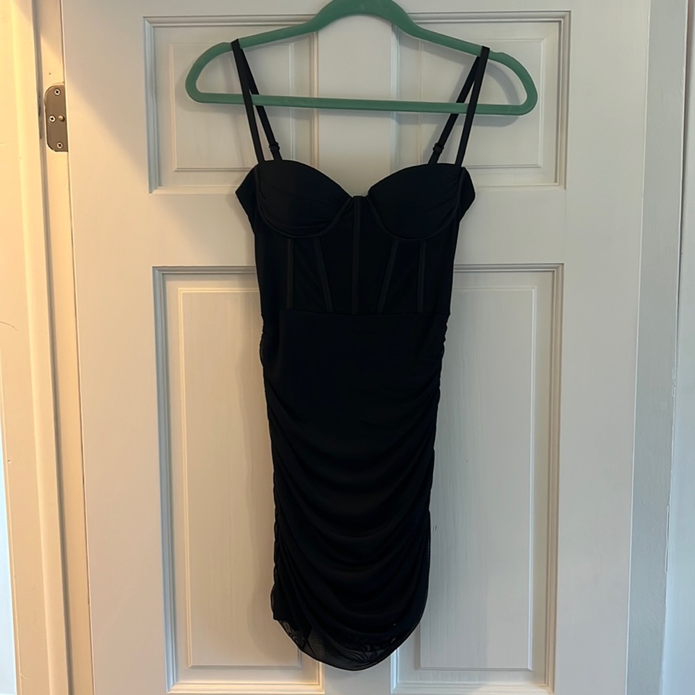 Sexy black dress